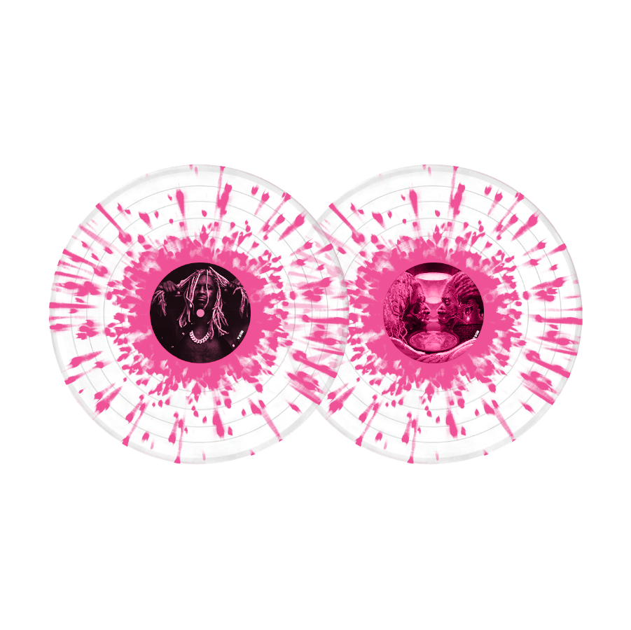 PUNK Vinyl - Clear with Pink Splatter